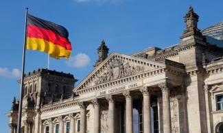 Der Reichstag, Sitz des deutschen Parlaments