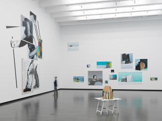 "Eisfreund": Gerhard Rießbeck in der Kunsthalle Schweinfurt (2018/19).