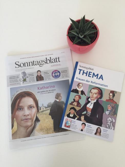 Aktuelle Sonntagsblatt-Ausgabe »Katharina Luther«