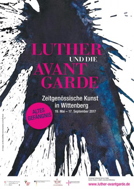 Plakat »Luther und die Avantgarde« Wittenberg.