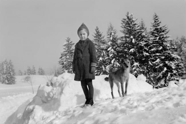 Das letzte Foto von Gabi Schwarz im Winter 1943