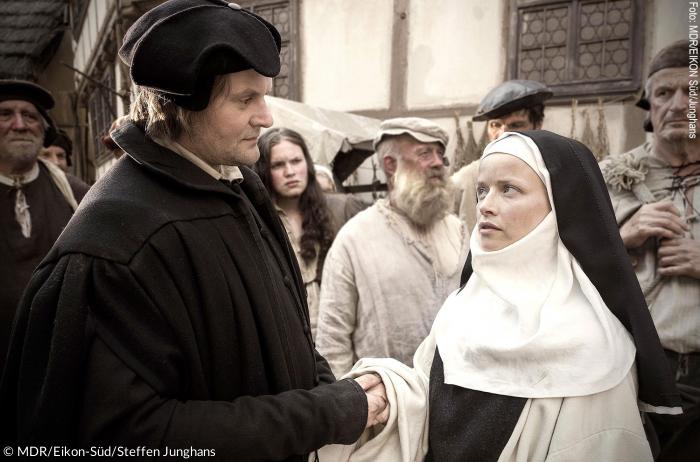 Martin Luther und die Nonne Katharina von Bora 
