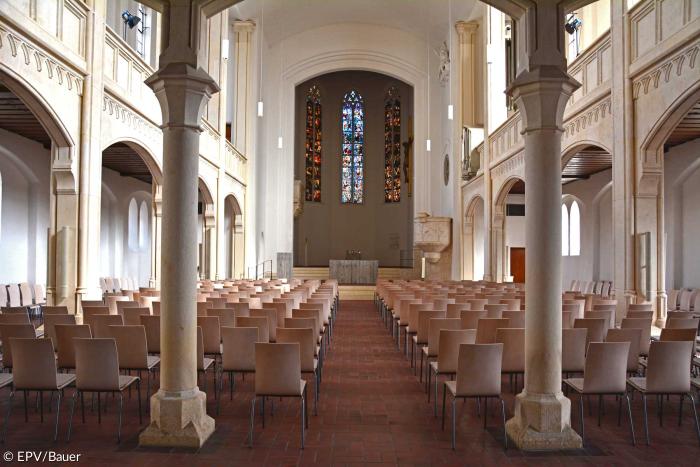 St. Markus Evangelische Kirche München Innenraum