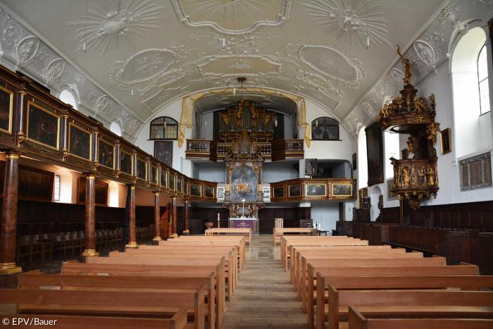 St. Ulrich Evangelische Kirche Augsburg Innenraum