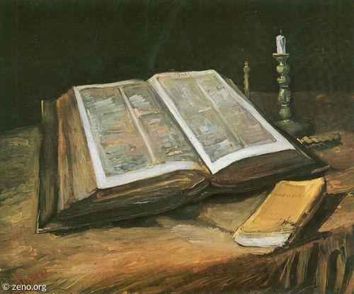 van Gogh Stillleben mit Bibel