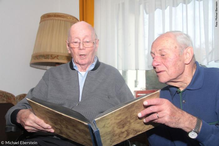 Ernst Leonhardt und Günter Berlin sind seit fast neun Jahrzehnten eng befreundet.