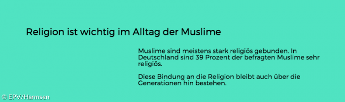 Religionsmonitor: Religion ist wichtig für Muslime