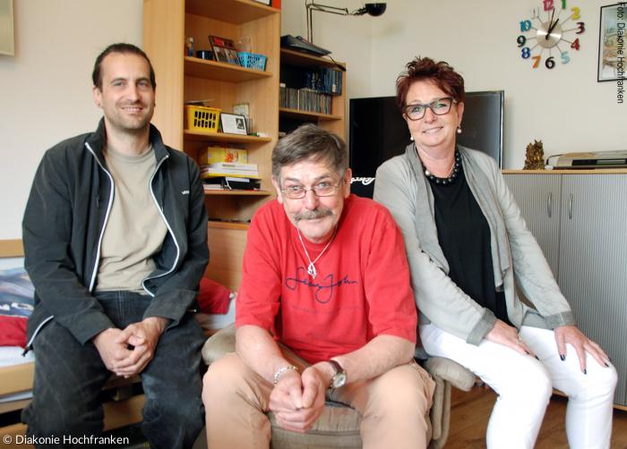 Oliver Jakob, Konrad Grafberger und Marianne Krüger (von links)