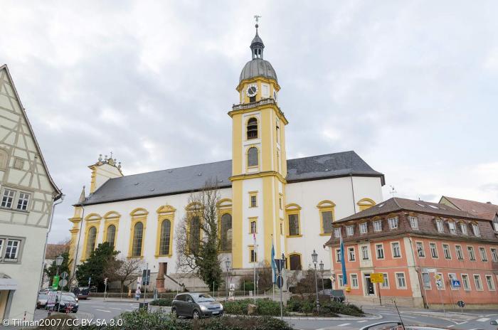Stadtkirche in Kitzingen von Antonio Petrini