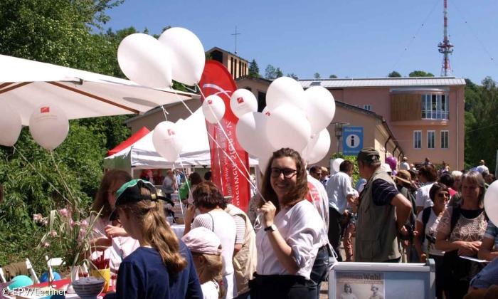 Hesselberg 2018 - Luftballons für Kinder