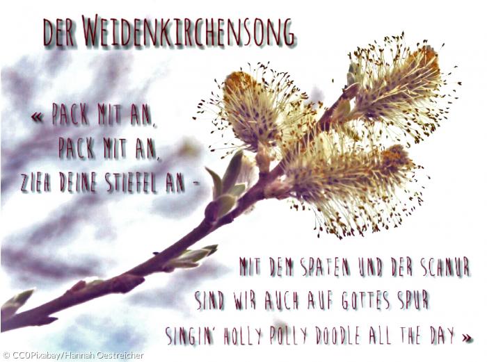 Weidenkirche Pappenheim Lied Song