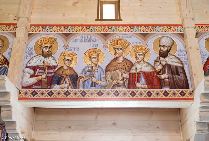 Ikone in der rumänisch-orthodoxen Kirche Traunreut