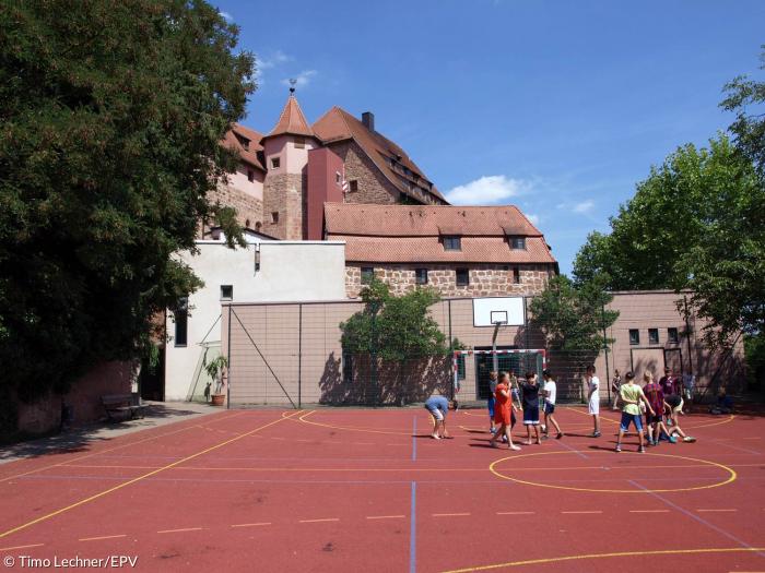 Sportanlage auf Burg Wernfels