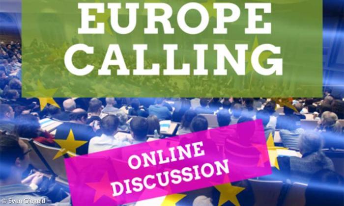 Europe Calling Online-Diskussion mit Bedford-Strohm