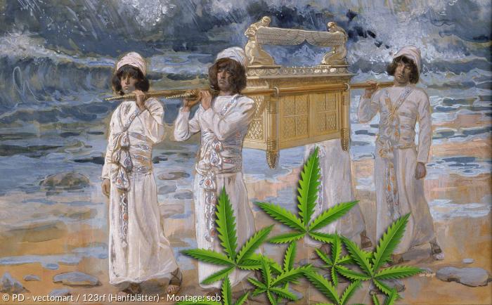 Dröhnung vor den Mauern von Jericho? Cannabis war Bestandteil des Salböls, mit dem die Bundeslade bestrichen war.