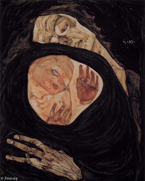 Egon Schiele, Tote Mutter (1910)