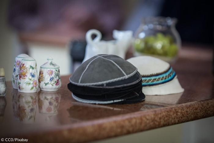 Die Kippa ist eine Kopfbedeckung für männliche Juden.