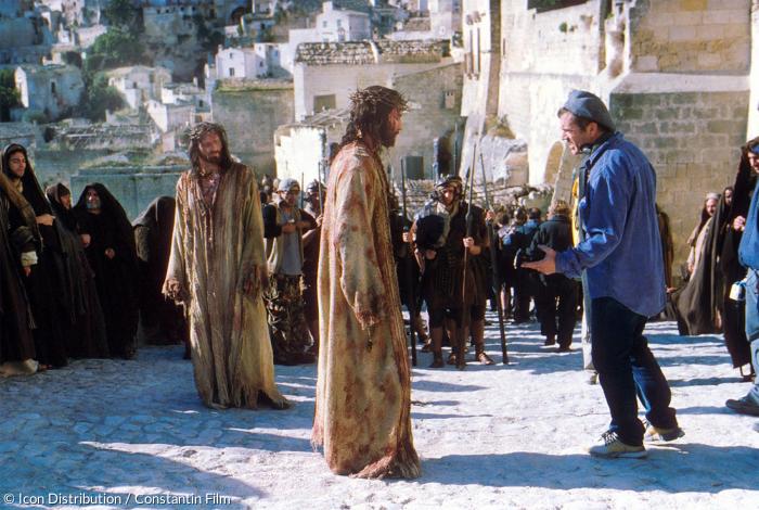 Mel Gibson bei den Dreharbeiten zu »The Passion of the Christ« in Matera.