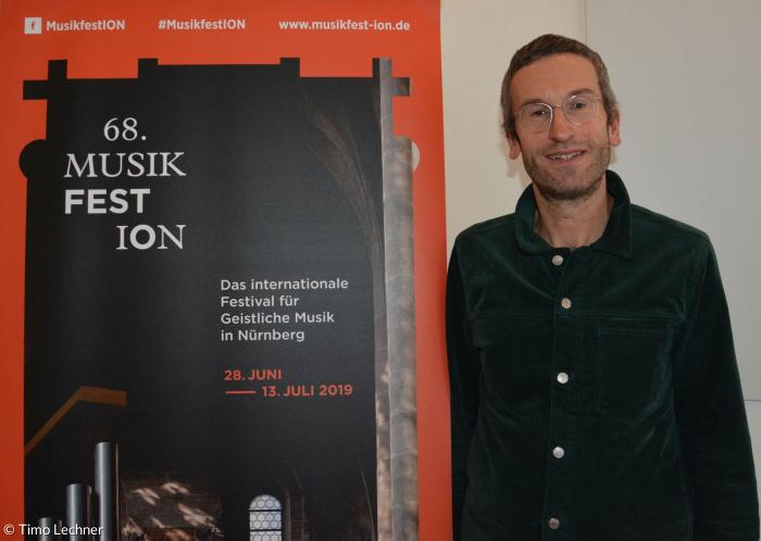 Moritz Puschke, künstlerischer Leiter der Internationalen Orgelwoche Nürnberg