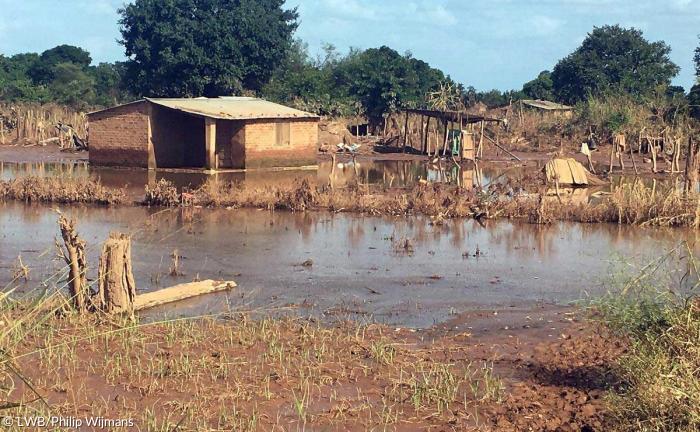 Überschwemmung in Mozambik