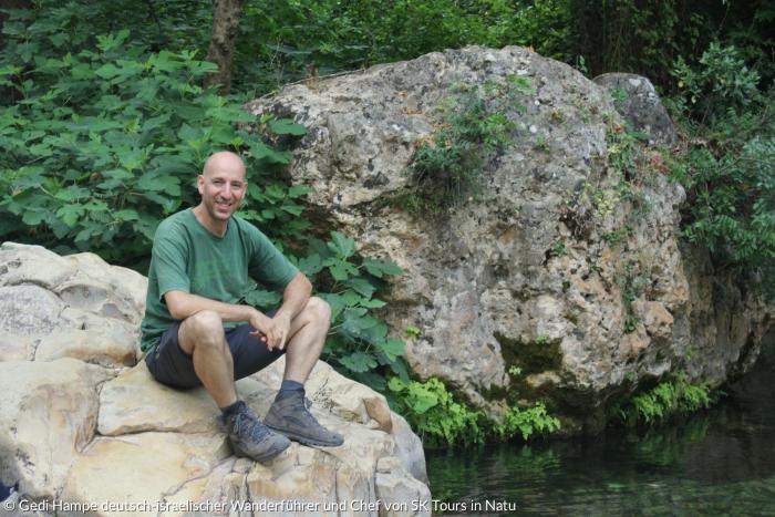 Gedi Hampe deutsch-israelischer Wanderführer und Chef von SK Tours in Nature