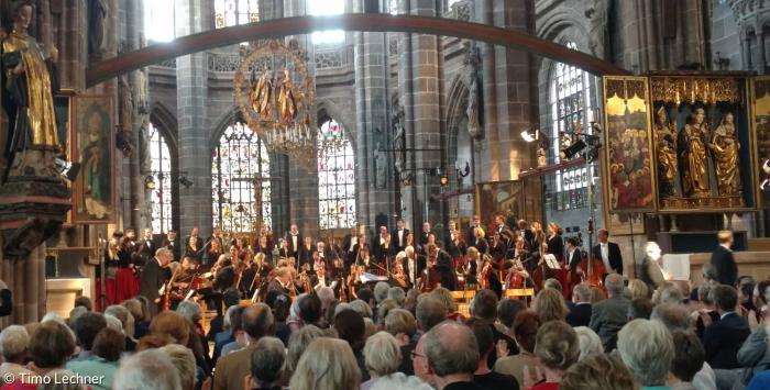 Aufführung des "Elias" in der Nürnberger Lorenzkirche anlässlich der Internationalen Orgelwoche Nürnberg