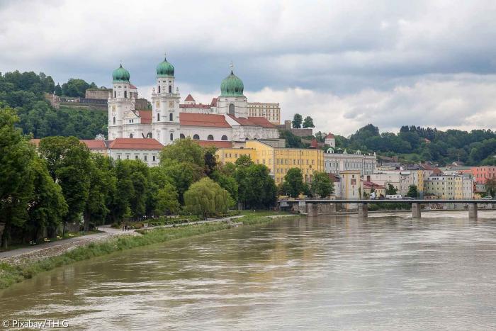 Passau Historisches Zentrum Donau