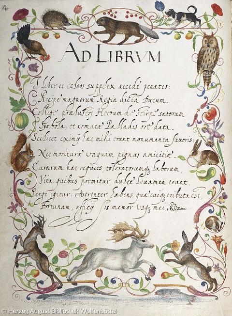 Album Amicorum Lateinisches Gedicht