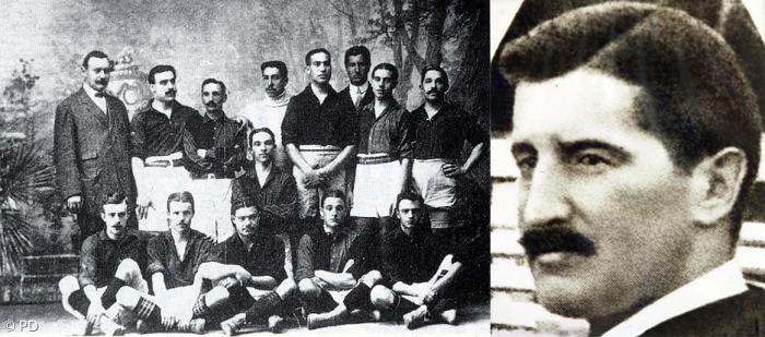 Der einzige deutsche Präsident des FC Barcelona: Otto Hellmuth Gmelin (1876-1925) aus Wangen im Allgäu.