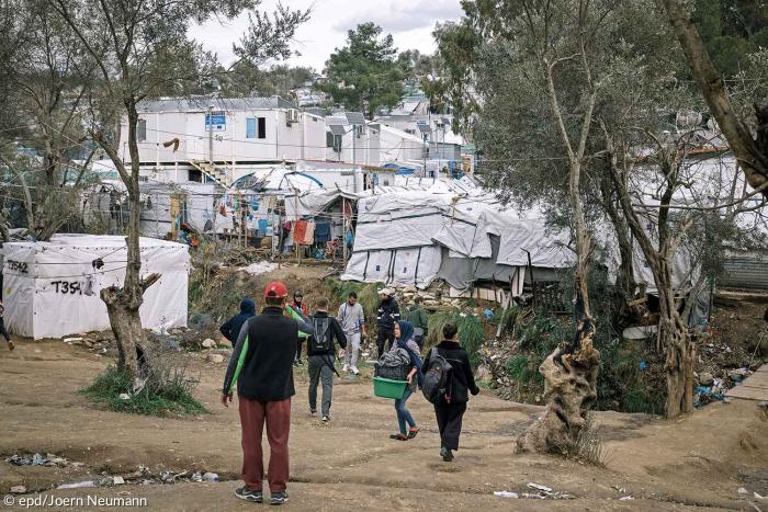 Moria Lesbos Flüchtlinge Flüchtlingslager
