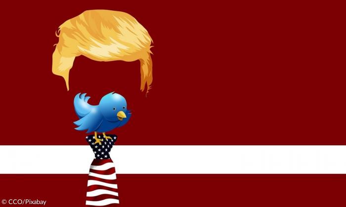 Donald Trump ist auf Twitter gesperrt 