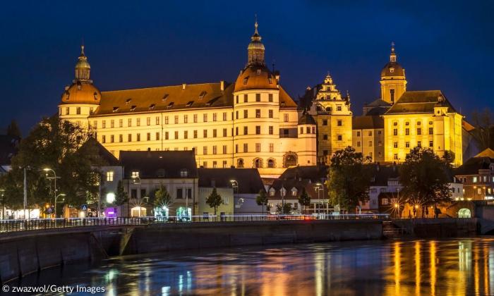Das Schloss Neuburg an der Donau