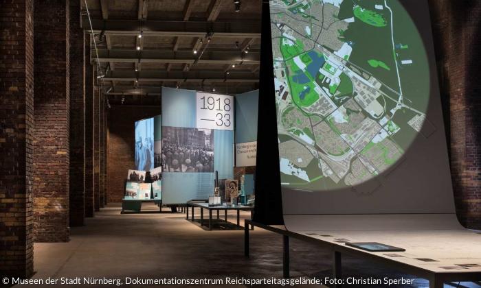 Ausstellung im Nürnberger Dokumentationszentrum Reichsparteitagsgelände
