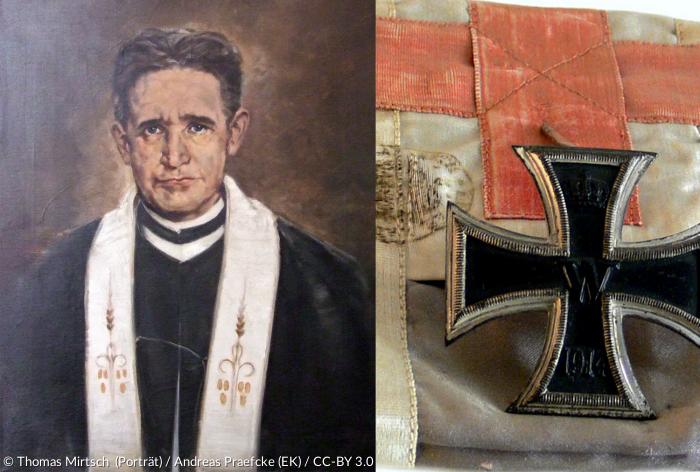 Pater Rupert Mayer und sein Eisernes Kreuz.