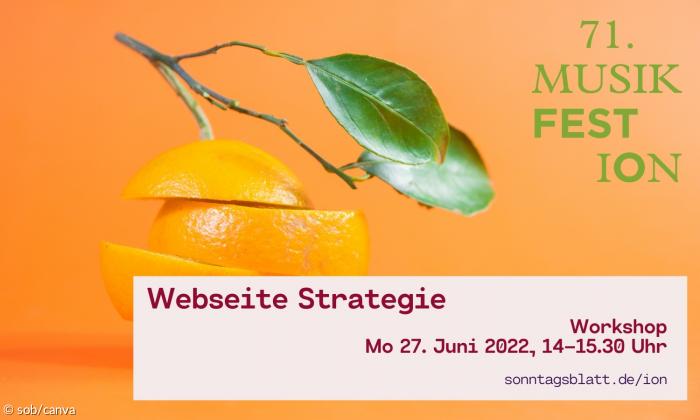 Workshop Webseite Strategie