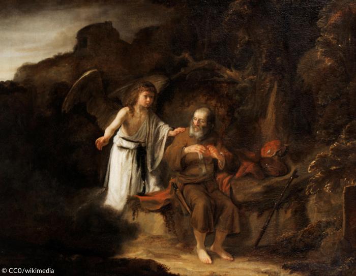 Prophet Elia und der Engel