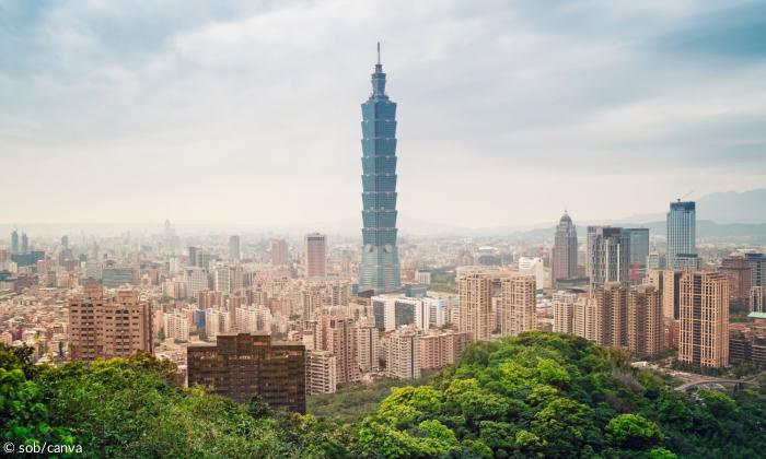 Taipei, Hauptstadt von Taiwan
