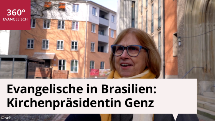 Kirchentagspräsidentin Beatrice Genz aus Brasilien