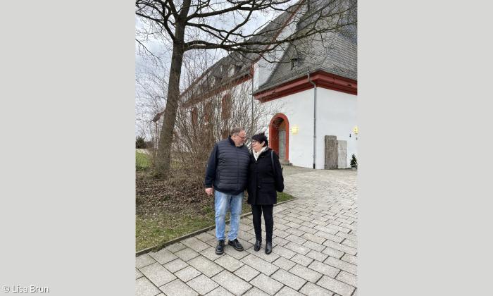 Angelika und Hans-Jochaim bei "Einfach Heiraten" in Hof. 