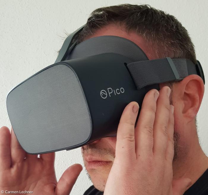 Virtuelle Realität mit Brille