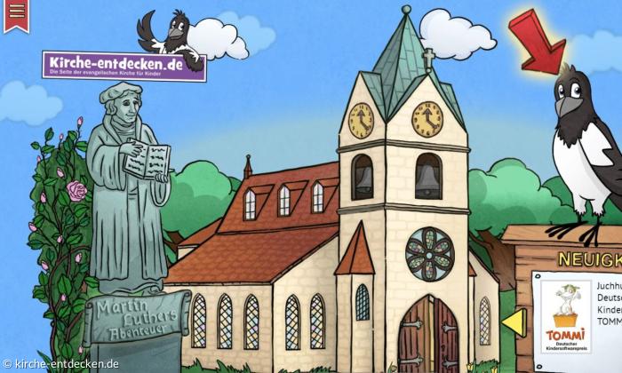 Die Webseite von kirche-entdecken