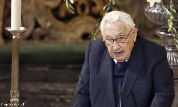 Henry Kissinger im Jahr 2015
