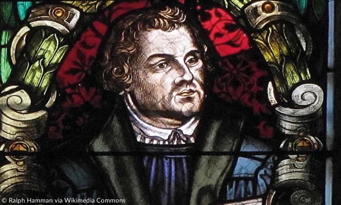 Luther-Fenster in der Straßburger Erlöserkirche