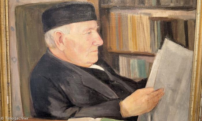 Porträt von Fritz Griebels Vater Georg