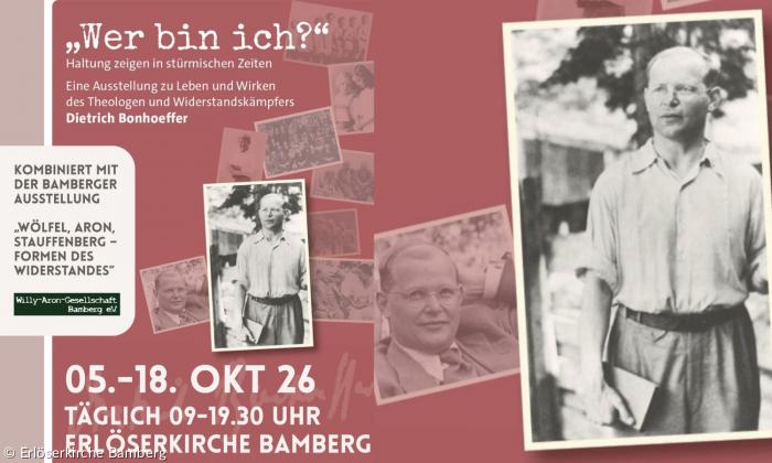 "Wer bin ich?" Bonhoeffer Ausstellung in Bamberg