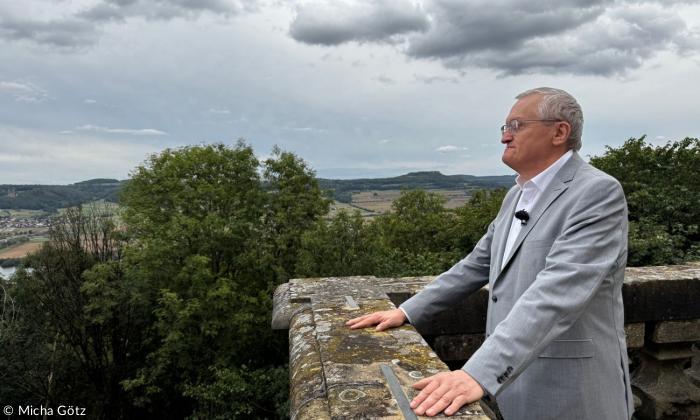 Günter Dippold auf Kloster Banz