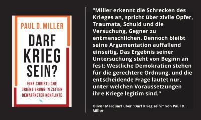 Kann Töten im Krieg christlich gerecht sein? Dieses Buch meint Ja – und Nein