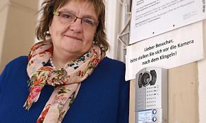 Die Lichtenfelser Pfarrerin Anne Salzbrenner.