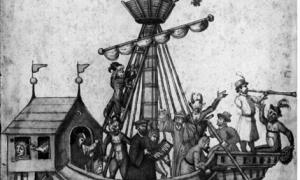 Die "Hölle" mit dem Prediger Osiander beim Nürnberger Schembartlauf 1539