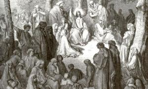 Bergpredigt von Gustave Doré